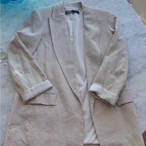 Zara Women's Beige Blazer